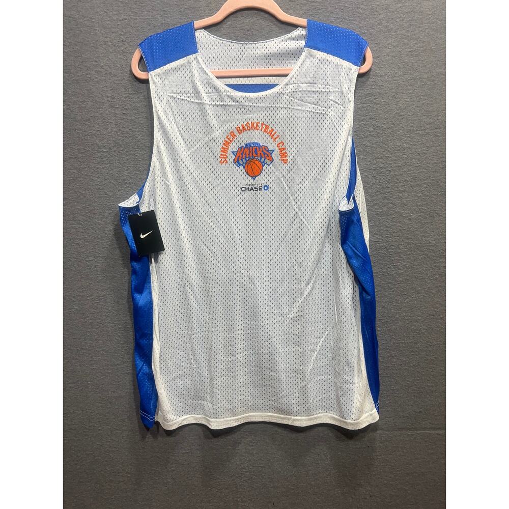 Nike New York Knicks Summer Basketball Camp Reversible Jersey Men Size XL (2) - Picture 6 of 12